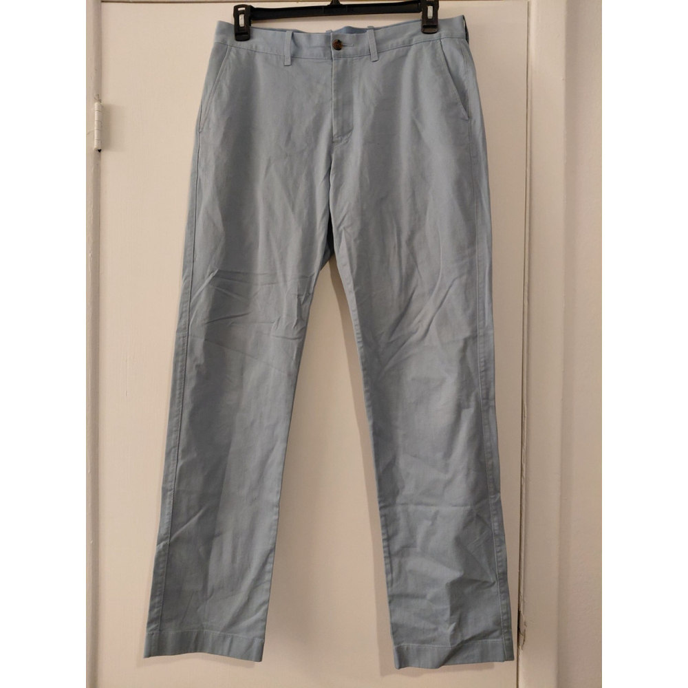 J.CREW Men's Straight Fit Flex Chino Pants Blue, 34x34